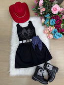 Vestido Blogueirinha Boiadeira do Sertão