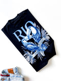 T-Shirt Feminina Estampas Rio Ref. 808