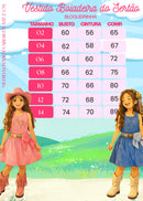 Vestido Blogueirinha Boiadeira do Sertão Jeans