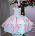 Vestido Mini Miss Florido + Saiote