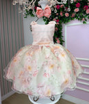 Vestido Mini Miss Florido + Saiote