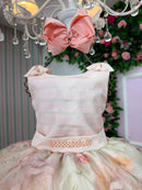 Vestido Mini Miss Florido + Saiote