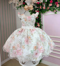 Vestido Mini Miss Florido + Saiote