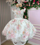 Vestido Mini Miss Florido + Saiote