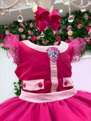 Vestido Mini Miss Temático Patrulha Canina - Sky