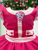 Vestido Mini Miss Temático Patrulha Canina - Sky