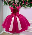 Vestido Mini Miss Temático Patrulha Canina - Sky