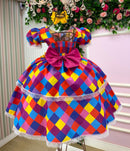 Vestido Marie Junino Coração Caipira