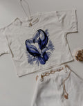 T- Shirt Cropped Estampas Tropical Ref. 809