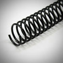 Espiral para Encadernação Caderno 23MM Preto KIT 60 Unidades Capacidade 140 FLS