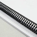 Espiral para Encadernação Caderno 23MM Preto KIT 60 Unidades Capacidade 140 FLS