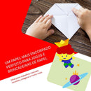 PAPEL SULFITE CHAMEQUINHO A4 BRANCO 180G (60KG) PACOTE 50 FLS DESENHO LETTERING