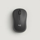 Mouse sem Fio Logitech M220 Silent Silencioso Preto 1000 DPI