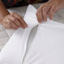 Fronha Capa Para Travesseiro Grande Fofuxão Versatile 1 Peça 1,46m x 46cm 100% Poliéster Micropercal 300 Fios Com Zíper