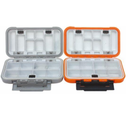 Estojo Organizador Para Iscas Artificiais Anzol Chumbo Pesca Multiuso Modelo XC-002 Flutuante Até 16 Divisórias