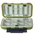 Estojo Organizador Para Iscas Artificiais Anzol Chumbo Pesca Multiuso Modelo XC-002 Flutuante Até 16 Divisórias