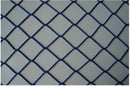 Pano Rede Multifilamento Azul sem Nó Fio 210/6 Malha 2,4 cm Esticado (12 cm nó a nó) 200 Malhas Altura (4,8m) 100 Metros