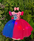 Vestido Tematicos Ysa Kids Lilo Stitch com Led