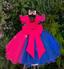 Vestido Tematicos Ysa Kids Lilo Stitch com Led  + Saiote