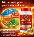 KIT 1 Super Imune Plus 490 mg - 10 mg Própolis + Vitaminas e Minerais Essenciais Premium + 1 Ômega 3 A-Z - 20 Vitaminas