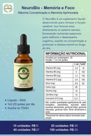 NeuroBio – Memória  Foco e Concentração - 30 ML