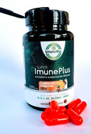 Kit 2 Suplementos Super Imune Plus 490 mg - 10 mg de Própolis + Vitaminas e Minerais Essenciais Premium - 60 Cáps.
