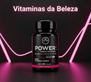 Power Mulher - Cabelo Pele Unha Premium - 18 Vitaminas e Minerais - 60 Caps