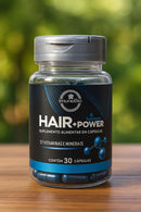 Suplemento Hair + Power Masculino A-Z Premium - 17 Vitaminas e Minerais