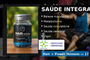 Suplemento Hair + Power Masculino A-Z Premium - 17 Vitaminas e Minerais