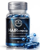 Suplemento Hair + Power Masculino A-Z Premium - 17 Vitaminas e Minerais