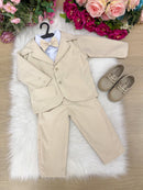 Conjunto Social Miss Cherry Jorge Terno Palha