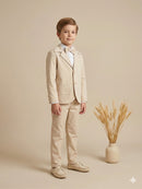 Conjunto Social Miss Cherry Jorge Terno Palha