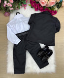 Conjunto Social Miss Cherry Jorge Terno Preto