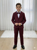 Conjunto Social Miss Cherry Jorge Terno Marsala