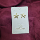 BRINCO ESTRELA BANHADO OURO 18K
