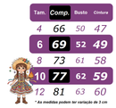 Vestido Infantil Junino Caipira Pink Xadrez Laços