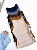 Blusa Feminina Regata em Ribana Ref.1711