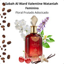 Sabah Al Ward Valentine  Al Wataniah  Eau de Parfum  100ml