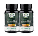 Kit 2 Suplementos Super Imune Plus 490 mg - 10 mg de Própolis + Vitaminas e Minerais Essenciais Premium - 60 Cáps.