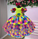 Vestido Marie Junino Luxo Arraia da Aquarela