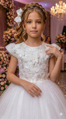 Vestido Marie Jardim Encantado Mel Branco
