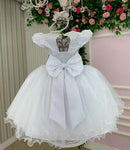 Vestido Marie Jardim Encantado Mel Branco