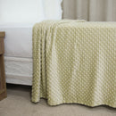 Manta Cobertor Delicatta 1 Peça 2,20m x 2,40m 100% Poliéster Mantinha Fleece Bolinha