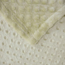 Manta Cobertor Delicatta 1 Peça 2,20m x 2,40m 100% Poliéster Mantinha Fleece Bolinha