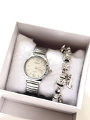 Relógio Feminino Analógico com Pulseira Berloque Carla Ref. 542