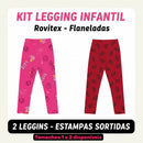 Legging Infantil Menina Estampada Rovi Kids Legging térmica legging flanelada