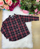 Camisa Flanelado Xadrez Junina Bento Preto