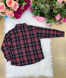 Camisa Flanelado Xadrez Junina Bento Preto