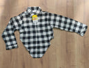 Saia Infantil de Flanela Xadrez Varias Cores