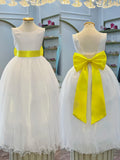 Faixa ajustável com Laço feitos de cetim várias cores para Vestidos 1